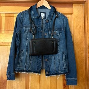 LAUREN CONRAD Jean Jacket Size S + Free Bag